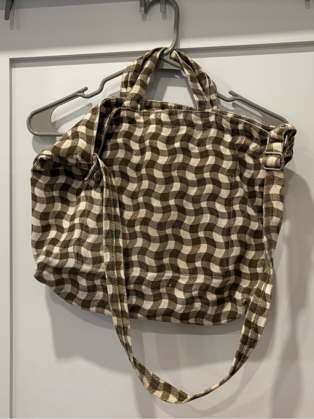Baggu Horizontal Zip Duck Twill Tote Bag